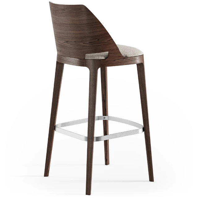 Potocco Velis wood stool — Скачать