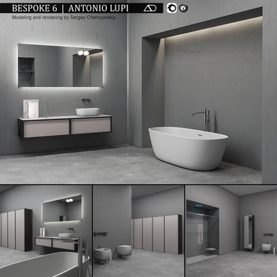 Bathroom furniture set Bespoke 6 — Вид 1