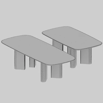 стол Geometric Wood — Вид 4