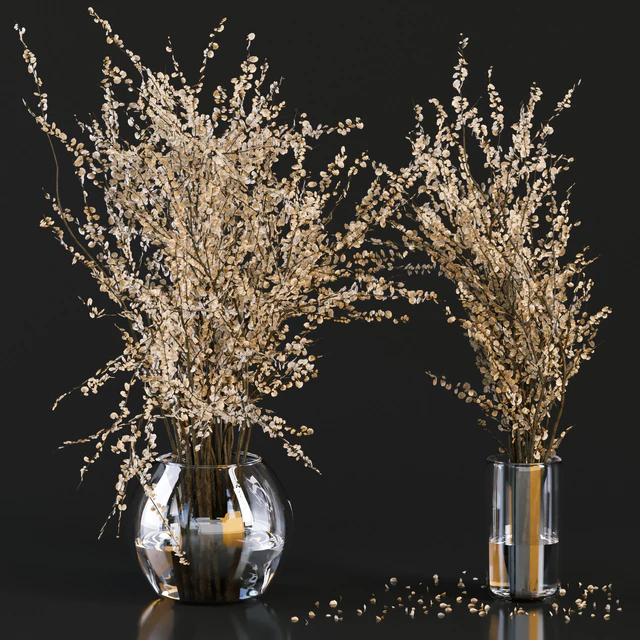 Bouquet Collection 05 - Linen Chest Herringbone in Glass Vases — Descargar