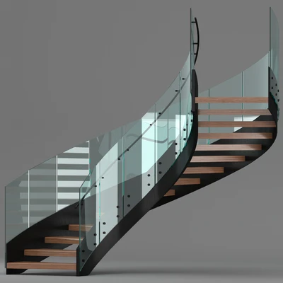 Donyavi half circle stair — Вид 4