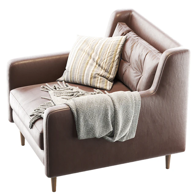 Crosby Mid-Century Armchair — Descargar