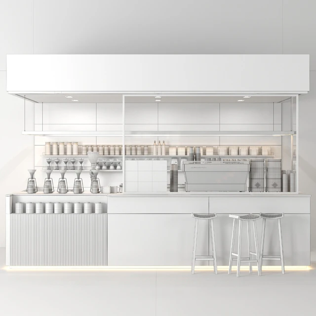 urban coffee shop — Скачать