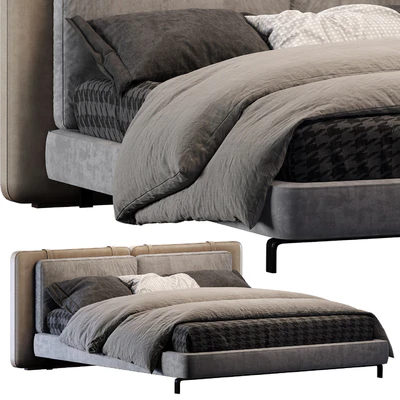 Minotti bed Tatlin "Soft" — Ver 1