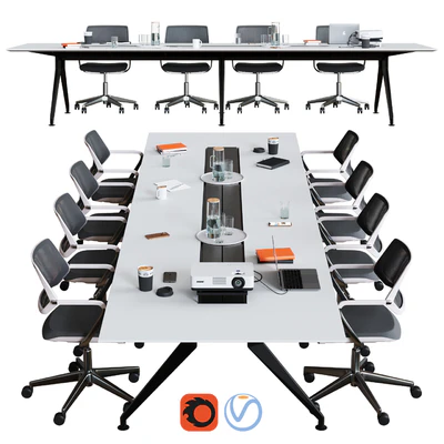 Steelcase - Conference Table 4.8 — Ver 1