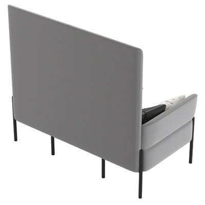 Herman Miller Hue Lounge Furniture low with wall — Ver 5