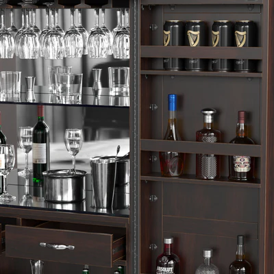 Home Bar Cabinet — Ver 7