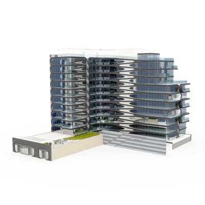 Здание Захи Хадид 520 West 28th Street NY — Вид 1