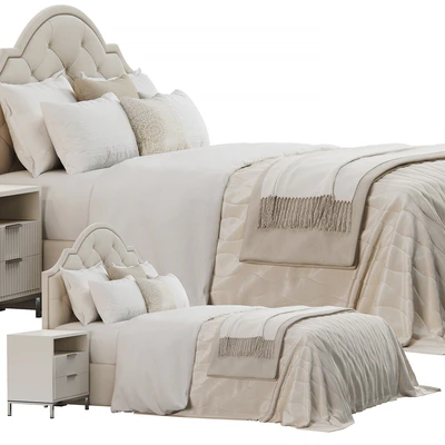 Bassett Bonnet Qween Headboard Bed — Ver 4