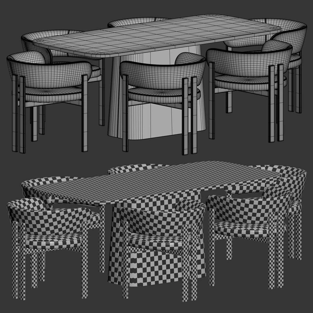 Dining Set 18 — Скачать