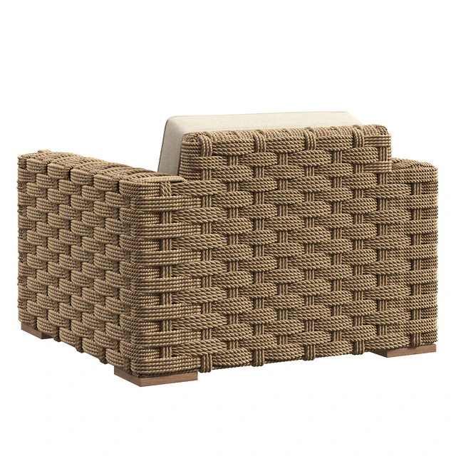 Restoration Hardware Rutherford lounge chair — Скачать