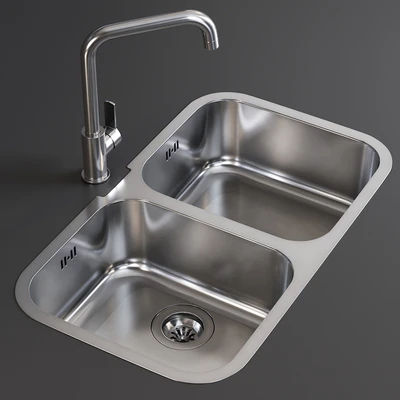 Sink Alba Mixer Smeg — Ver 1