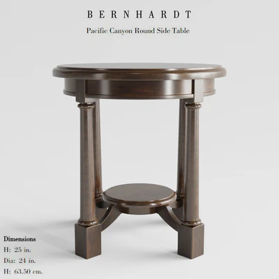 Bernhardt Round Side Table — Descargar