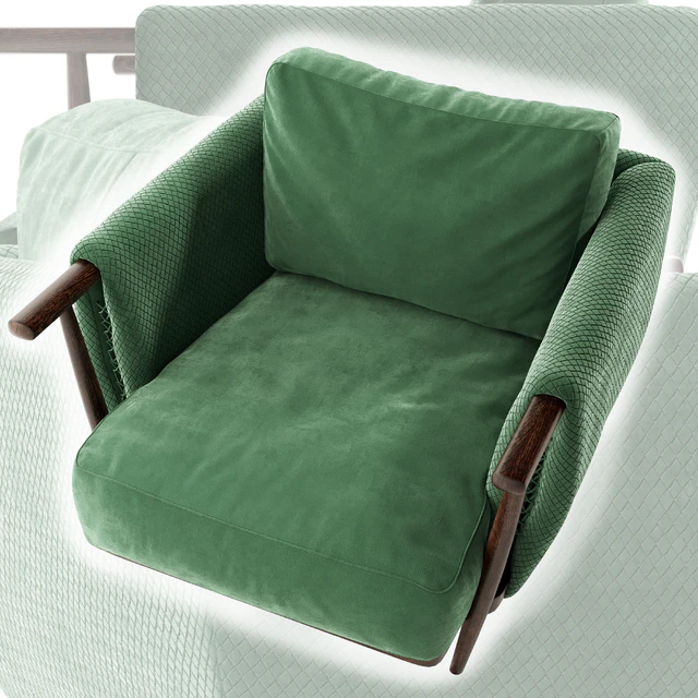 Armchair DIANA ULIVI — Descargar