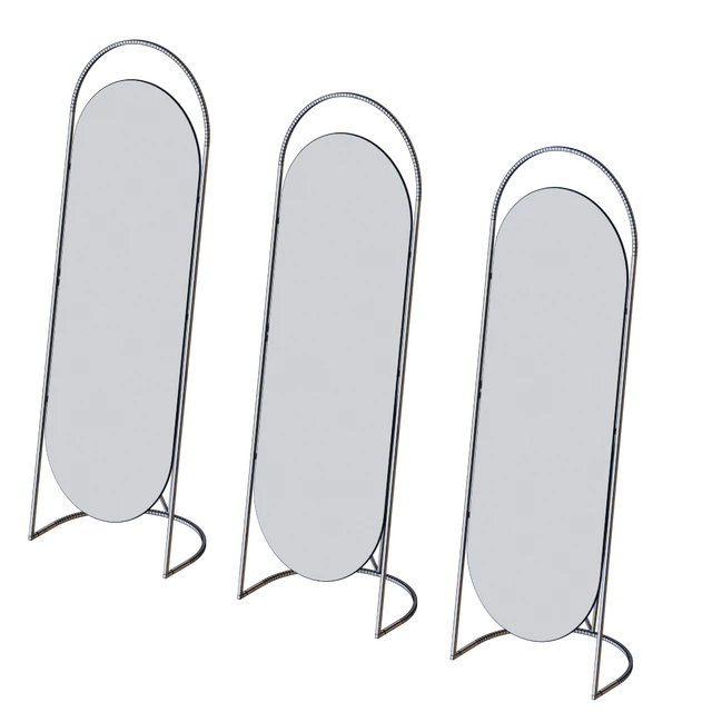 Folded Ellipse Standing Mirror — Скачать