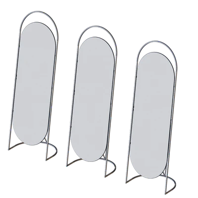Folded Ellipse Standing Mirror — Вид 4