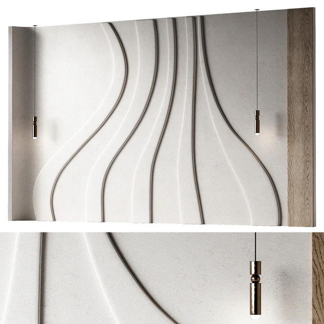 Wavy wall panels 4 — Download