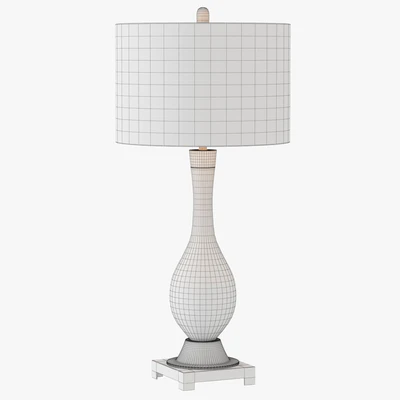 Mercury Glass Table Lamp — Ver 3