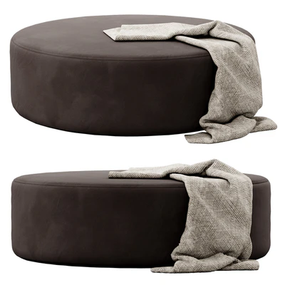 Spool Ottoman By Kardiel — Ver 6