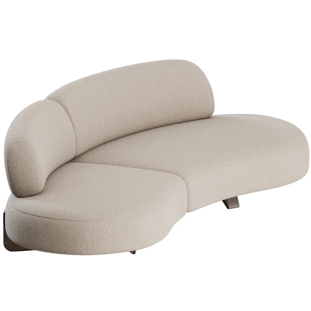 Vao 250 Curved Sofa by Paolo Castelli — Скачать