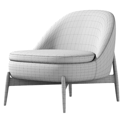 Sendai Easy Chair by Minotti, кресла — Вид 6