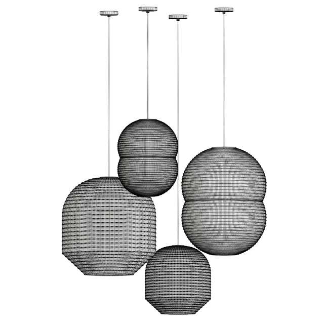 Hotaru Pendant Lanterns — Скачать