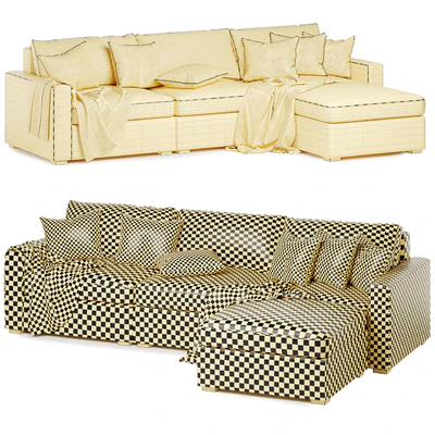 Maxwell modular sofa chaise sectional — Ver 4