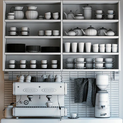 Coffee set — Ver 3