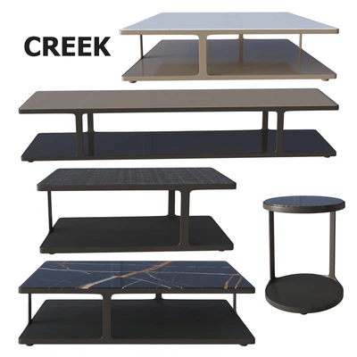 Poliform coffee table creek — Ver 1