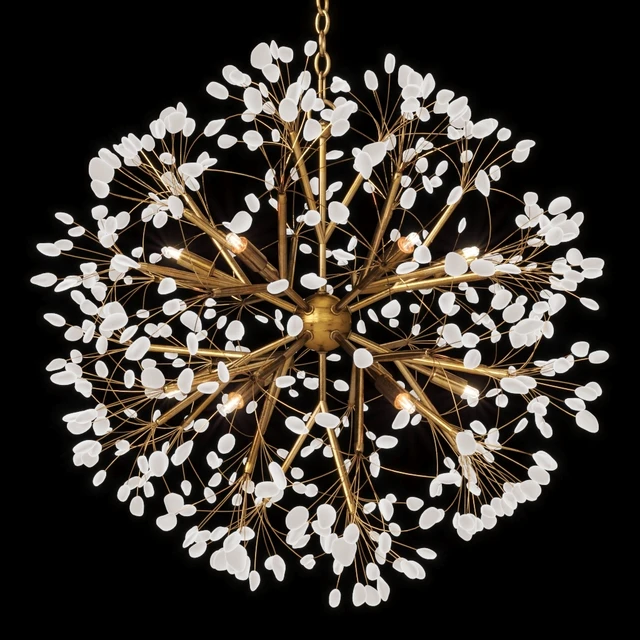 Spherical Twelve-Light Quartz Chandelier — Скачать