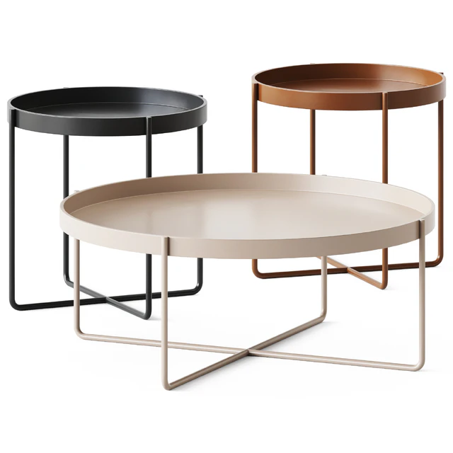 Gaultier Round Coffee Tables / Журнальный столик — Скачать