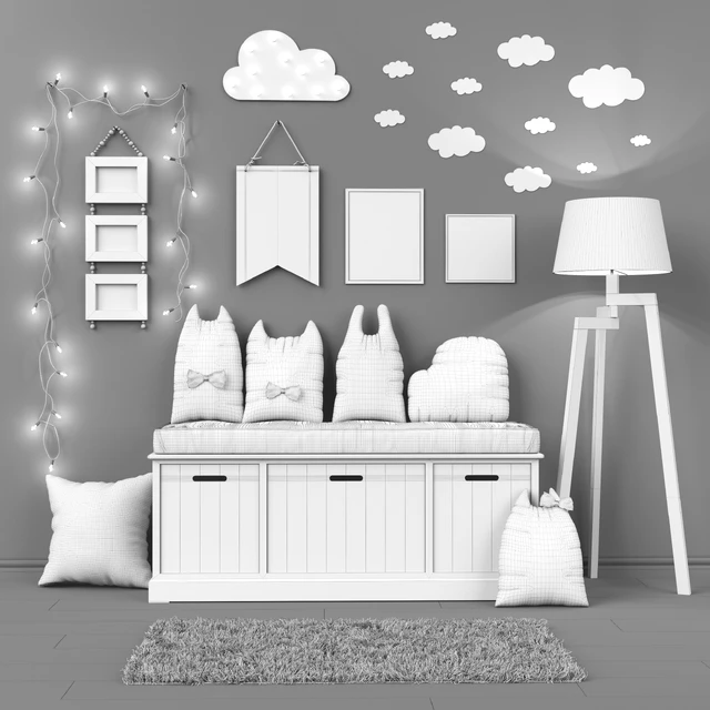 Toys and daybed PRINCETON set 15 — Скачать