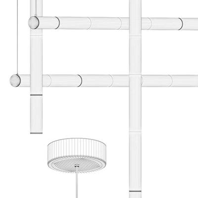 Aliexpress/ Stripes pendant lgiht Set 2 — Вид 4