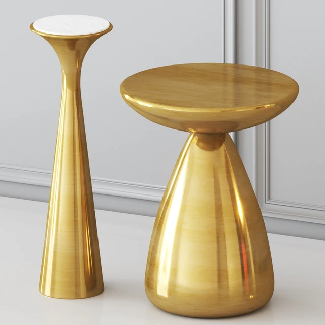 West Elm - Cosmo and Silhouette side tables — Скачать
