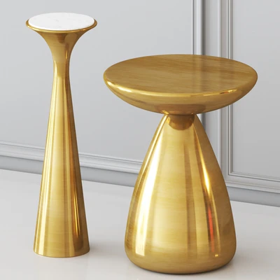 West Elm - Cosmo and Silhouette side tables — Скачать