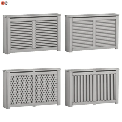 Decorative radiator screen set 03 — Ver 2