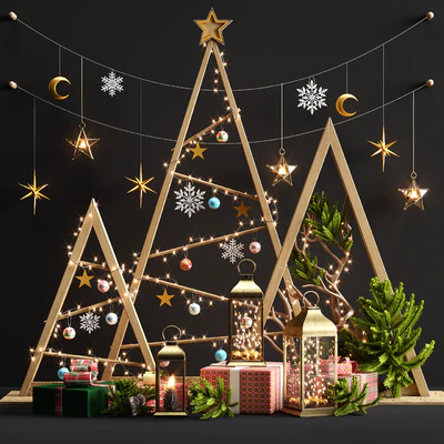New year decorative set 2 — Ver 1