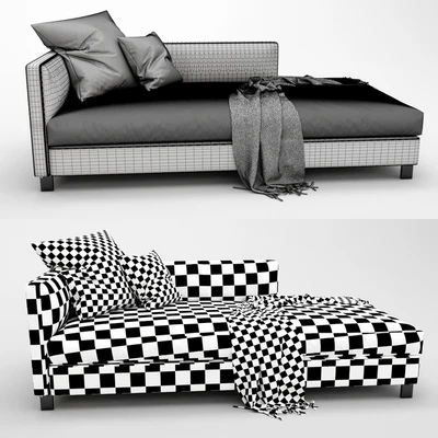Molteni Lucas Chaise Lounge — Ver 3