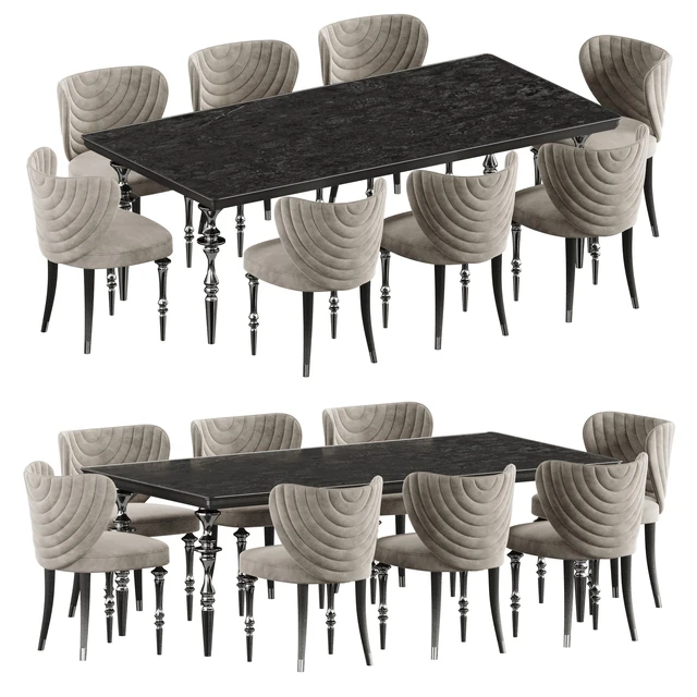 Arven Dining Set by Elve Luxury — Descargar
