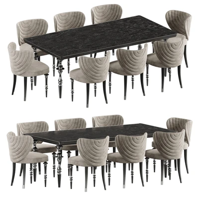 Arven Dining Set by Elve Luxury — Ver 3