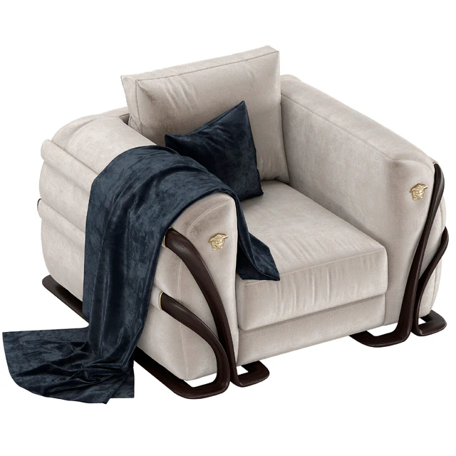 Versace home Medusa armchair — Descargar