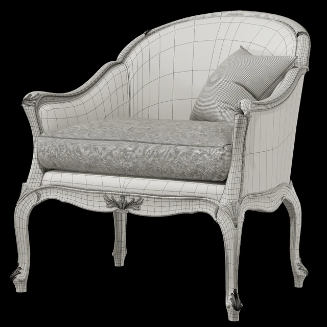 Roberto giovannini armchair art 1225 — Descargar
