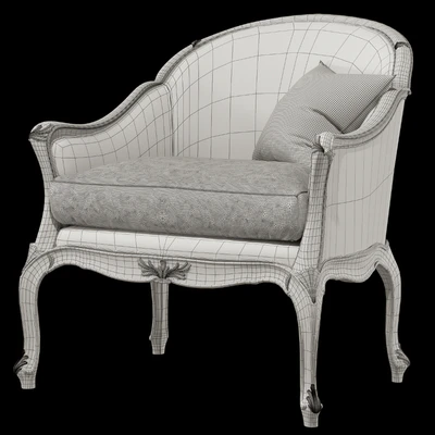 Roberto giovannini armchair art 1225 — Ver 5