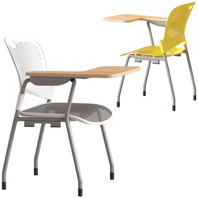 Herman Miller Caper Stacking Chair with table — Вид 7