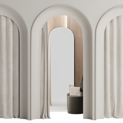 Fitting room for a clothing store 001 KM — Ver 6