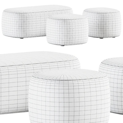 Guest Pouf by Liu Jo Living Collection / Pouf — Ver 2