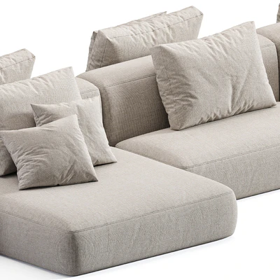 Stone Sofa Modular Sofa By Tamamm — Ver 6