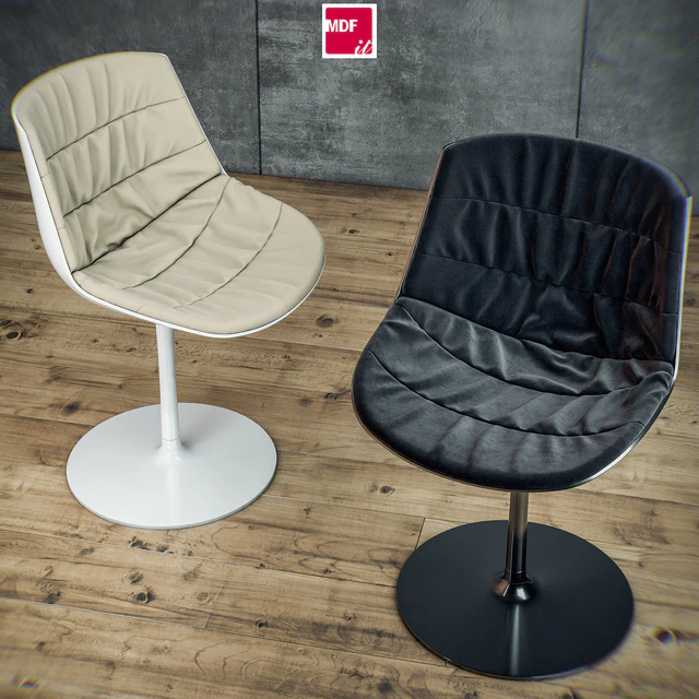 MDF italia chair Flow chair padded — Descargar