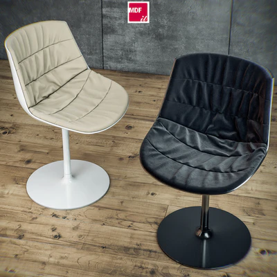 MDF italia chair Flow chair padded — Ver 3