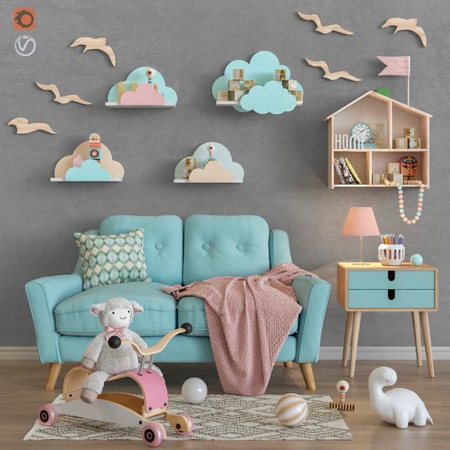 Toys and furniture set 34 — Descargar